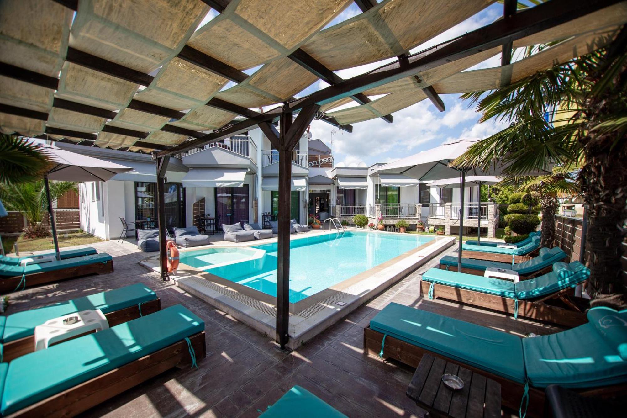 Sea Pearl Luxury Apartments Nea Vrasna Exterior foto