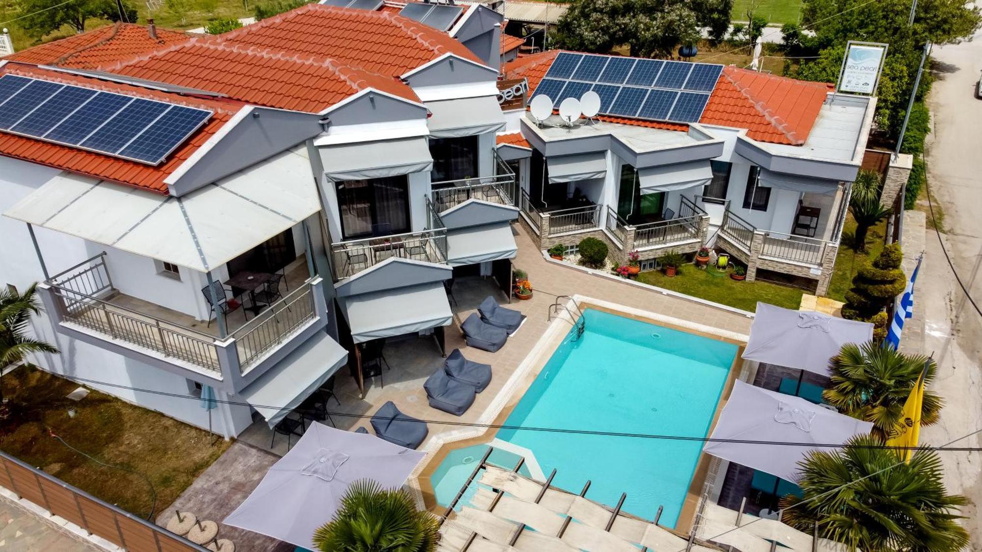 Sea Pearl Luxury Apartments Nea Vrasna Exterior foto